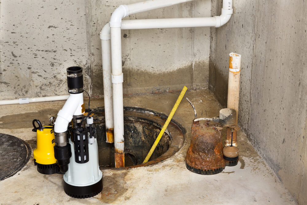 sump pump pit cost